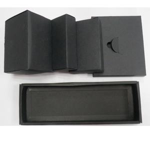 Fabricant de carton noir 250 g/m² Épaisseur du papier cartonné Carton dur de couleur <span class=keywords><strong>noire</strong></span> imprimé avec logo personnalisé - Product Image 6