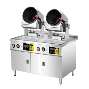 Machine <span class=keywords><strong>de</strong></span> cuisson intelligente commerciale automatique multifonctionnelle pour wok, équipement <span class=keywords><strong>de</strong></span> friture robotisé pour cantine et <span class=keywords><strong>cuisine</strong></span> <span class=keywords><strong>de</strong></span> restauration rapide - Product Image 5