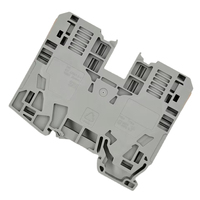 285-135 Bornier de raccordement industriel DIN Rail gris, connecteur traversant, en stock, de fabrication allemande 285-135