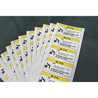 Étiquettes et autocollants personnalisés durables et imperméables disponibles en rouleaux ou en feuilles pour les imprimantes d'étiquettes