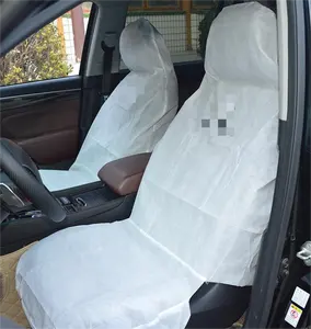 निर्माता स्वच्छता के लिए यूनिवर्सल पर्पस गैर बुना डिस्पोजेबल कार सीट कवर सीधे बेचते हैं