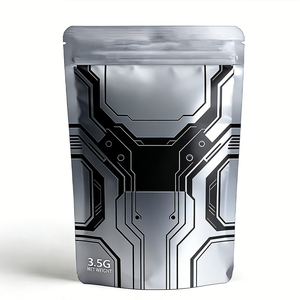 Bolsas de Plástico con Sellado Térmico, Impresas a Medida, Ecológicas, Tipo Stand-Up, para Alimentos para Bebés, en Tamaños de 3.5g/7g/14g/28g, de Aluminio, Mylar y PET - Product Image 2