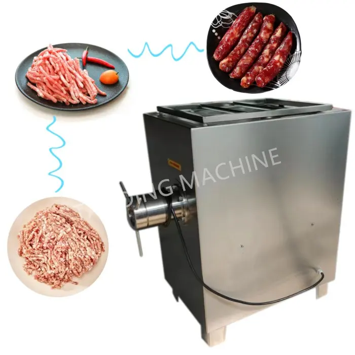 Mesin pengganti cetakan yang dapat disesuaikan mesin pemotong daging dan cincang mesin penggiling daging dan biji-bijian daging penggunaan rumah