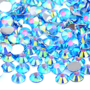 Junao พลอยเทียมคริสตัลเรซิน2มม. 3มม. 4มม. 5มม. 6มม. 92สีสำหรับงานฝีมือ DIY - Product Image 3