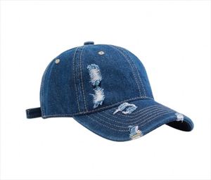 Wholesale Unisex Vintage Cotton Adjustable Trucker Dad Hat Blank Washed Baseball Cap Dyed Distressed Sports Caps - Product Image 1
