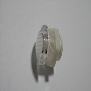 24mm x 12mm rõ ràng giao thông ánh sáng dẫn ống kính với phản xạ và nắp - Product Image 3