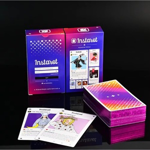 Promotion Stock 12*7cm Taille Originale 78+3 Cartes Grand Jeu de Tarot Référencez les Instructions Rider-Waite Cartes de Tarot Style INS - Product Image 2