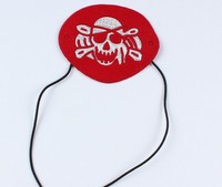 Masques décoratifs en feutre non tissé à motif crâne de pirate et croix osseuses pour enfants, idéaux pour les fêtes et spectacles - Vente en gros