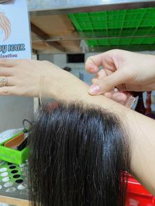 Envío Rápido, Cabello Humano Virgen Remy 100%, Cierre de Encaje HD Ultrafino, Cierre de Encaje 4X4 5X5 6x6, Colección Cloudy Hair - Product Image 3