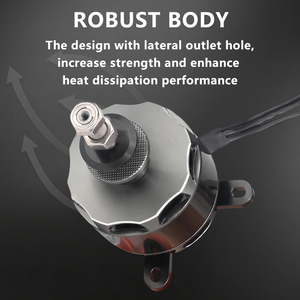 AM5230A 200KV Motor sin escobillas a prueba de agua-Clasificación IP67 para drones industriales, coches RC y aplicaciones marinas - Product Image 5