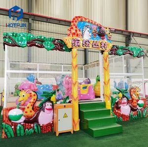 Manège rotatif à balles en fibre de verre pour enfants avec une capacité de 16 personnes, certifié CE, utilisation en extérieur et en intérieur - Product Image 4