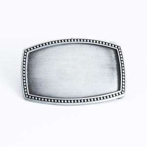 Hebilla de cinturón lisa de aleación de zinc, hebilla cuadrada DIY Simple y elegante, hebilla informal de moda para patineta - Product Image 4