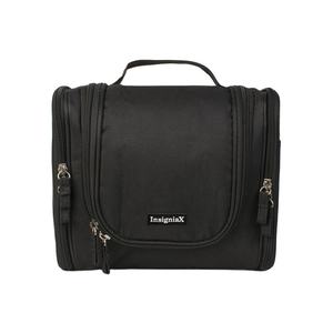 Sac de toilette suspendu personnalisé InsigniaX de bonne qualité en polyester 300D double face avec poches pour hommes, femmes et adultes - Product Image 2