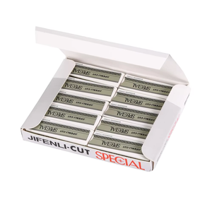 10 Piezas de Depiladores de Cejas Desechables de Acero Inoxidable para Salón, para Dar Forma al Vello Facial - Product Image 1