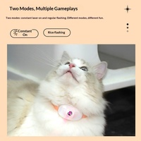 Collier laser interactif transfrontalier pour chat, pour l'auto-entretenissement et le soulagement de l'ennui, avec pointeur laser, jouet laser pour chat, offre spéciale