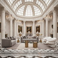 Canapé modulaire sectionnel en suède en forme de L, convertible en lit, de luxe italien de haute qualité, pour hôtel moderne, bureau, salle de sport, sous-sol
