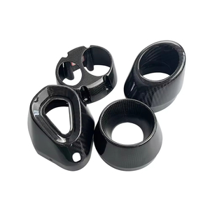 Pièces moulées en fibre de carbone de haute qualité pour l'assemblage d'automobiles, couleur noire personnalisée, surface brillante/mate, fonctionnement à 0-200°C - Product Image 3