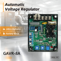 Carte AVR Universelle GAVR 8A pour Générateur, Régulateur de Tension Automatique GAVR-8A pour Générateur Diesel de 30 kVA