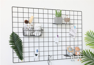 Custom Metal Mesh Wire <strong>Wall</strong> <strong>Grid</strong> Hanging Gold Photos <strong>Grids</strong> <strong>Wall</strong> - Product Image 5