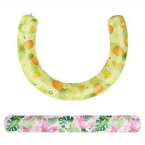 Bouée de natation gonflable en forme de U personnalisée, aide à la natation gonflable en PVC pour adultes, bouée de natation <span class=keywords><strong>flamant</strong></span> rose - Product Image 4