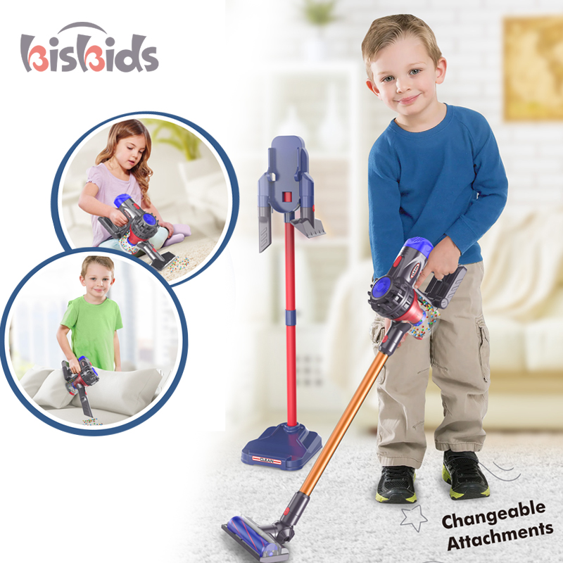 Набор для уборки дома, имитация игрушек, детские пластиковые игрушки, электрический пылесос