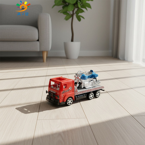 AJB 18CM Lastwagen 9CM Motorrad Friktionsfahrzeug Trägheitsgleitauto Lehrreiches Spielzeug für Kinder - Product Image 3