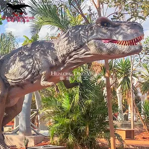 Jurassic dünya bahçesi Animatronic dinozor Trex