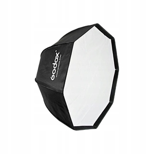 Parapluie octogonal Godox 95 cm pour flash de studio, avec sac de transport en nylon à montage rapide, pour la photographie de portrait et de produits - Product Image 2
