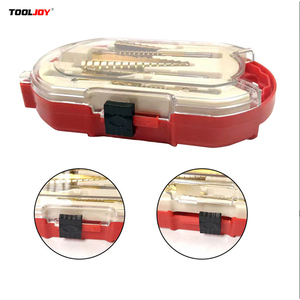 Multi Function 6 Piece HSS Step Drill And <strong>Saw</strong> Drill Bits Set For Grooving Drilling Reaming Soft Metal Sheets - Product Image 4