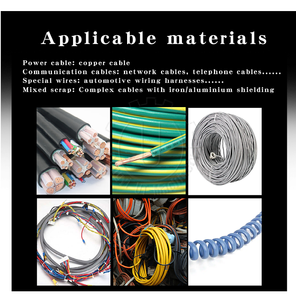 Máquina Automática de Reciclaje de Cable de Cobre de Alta Eficiencia con 99.9% de Pureza para el Procesamiento de Cables de Desecho - Product Image 3