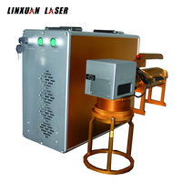 Mesin Penanda Laser Serat Genggam Ezcad untuk Cincin/Casing Ponsel/Gantungan Kunci