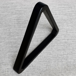 <span class=keywords><strong>Triangle</strong></span> <span class=keywords><strong>noir</strong></span> en bois neuf accessoires de jeu de billard trépied table de billard cadres de balançoire support de balançoire de billard - Product Image 2