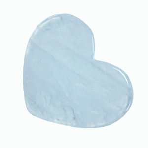 หินกัวซาหยกขาวรูปหัวใจคุณภาพสูงสำหรับนวดหน้า - Product Image 5