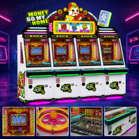 Machine de jeu pour centres de divertissement familial (FEC) fournie par l'usine, prête à l'emploi avec garantie d'un an, incluant des machines de jeu à pousse-pièces et des pousse-pièces en gros