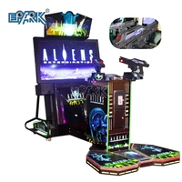 Simulateur d'arcade électronique Commercial 55 LCD Aliens Extermination Shooting Game Machine Made Durable Plastic Entertainment Sale