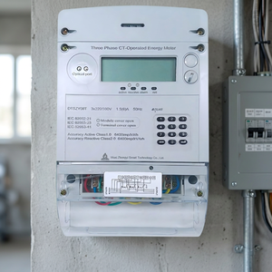 Medidor de Energía Prepago Trifásico Inteligente STS, DLMS DL/T645-2007 Modbus-RTU - Product Image 3