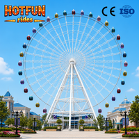 Fabricants chinois de grandes roues de 65 m, manèges de grande roue pour parcs d'attractions, équipement extérieur