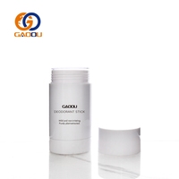 G&O Nouveau design de conteneur de déodorant rond 15g 30g 50g 75g Conteneur vide pour bâton de déodorant Logo personnalisé