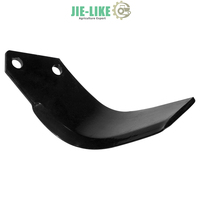 Lame de rotavator pour usage agricole, lame de motoculteur haute dureté, pièces de rechange pour cultivateur agricole