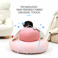Chaise d'apprentissage pour bébé - Sans danger pour la colonne vertébrale - Siège de sécurité anti-chute - Petit canapé