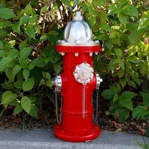 <strong>Resin</strong> Fire Hydrant for Dogs to Pee, 20 Inch <strong>Backyard</strong> Decoration Outdoor Statue Firefighter Men's Gift - Product Image 2