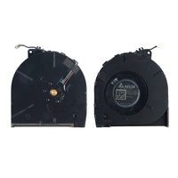 Ventilateurs de remplacement pour ordinateur portable ZBook Studio 16 G9/G10, paire de ventilateurs à roulement hydraulique, dissipateur thermique en cuivre et aluminium, débit d'air 14,5 CFM, refroidissement 12V