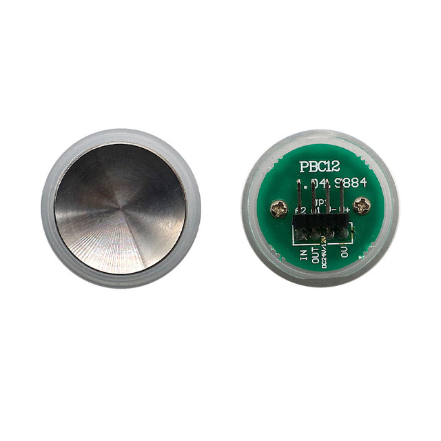 Elevator Button PBC12 Round Concave Button Red & Blue Light Indicator No Character Elevator Spare Parts