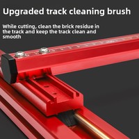 Coupe-carreaux manuel avec rails de guidage de 2 m, pour carreaux de céramique grand format de 2000 mm, outils de pose de dalles de porcelaine