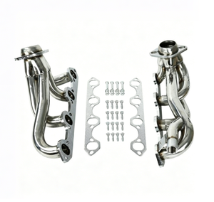 Colector de escape corto para <span class=keywords><strong>Ford</strong></span> F150 F250 <span class=keywords><strong>Bronco</strong></span> 5.8L V8 de los años 1987, 1988, 1989, 1990, <span class=keywords><strong>1991</strong></span>, 1992, 1993, 1994, 1995 y 1996 - Product Image 1