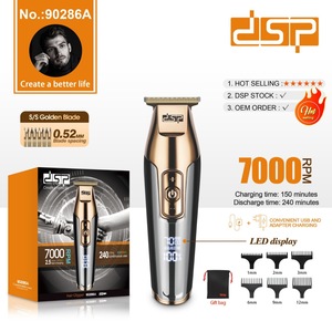 Hair Trimmer With <b>Led</b> Display T Type Cutter Head Usb Charging - Product Image 4