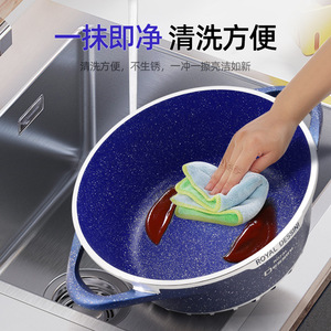 Royal Dessini Non Stick <b>Cookware</b> <b>Set</b> 10 Piece Aluminum Pot With Lid Multi Use For Stewing Frying Boiling - Product Image 4