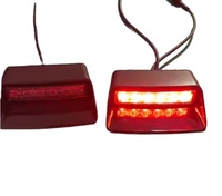 Mini lampe de tableau de bord rouge et bleue pour fenêtre, installation facile pour votre voiture