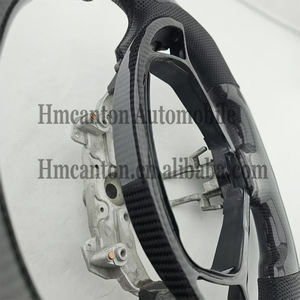 Volante Deportivo de Fibra de Carbono y Cuero Perforado para Infiniti G27 G37, Venta al Por Mayor - Product Image 2