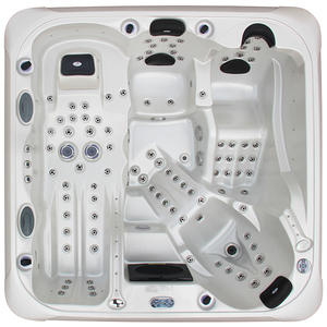 Spa extérieur pour 5 personnes Nordic Canada Gecko Control, 32 ampères, jacuzzi, <span class=keywords><strong>bain</strong></span> <span class=keywords><strong>à</strong></span> <span class=keywords><strong>remous</strong></span> - Product Image 2
